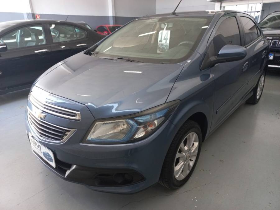 CHEVROLET - ONIX - 2013/2014 - Azul - R$ 49.000,00